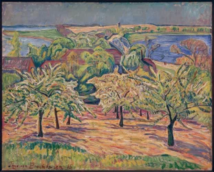 Le verger de pommes de Herrmann à Baumgartenbrück