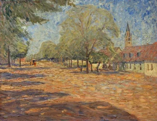 Rue de village de la Marche