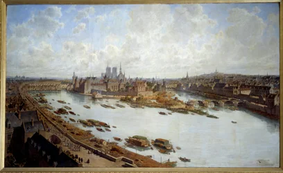 Vue panoramique de Paris et de l