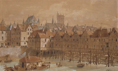 Le Grand Châtelet et le Pont aux Meuniers