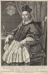 Portrait de Zacharias de Mez, évêque de Tralles