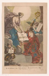 Page de titre pour une bible