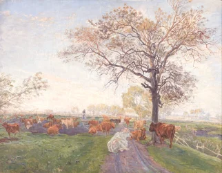 Place de la traite à Dyrehavegård
