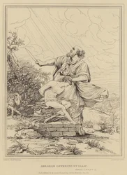 Abraham offrant Isaac, Genèse