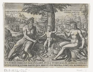 Garçon soufflant des bulles (Emblemata Nobilitati et Vulgo scitu digna / Stam und Wapenbuchlein)