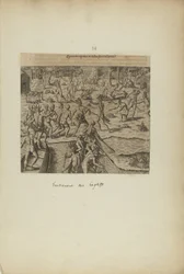 Quomodo Captivos in Reditu Suo Tractarint( ) (extrait du livre Americae, troisième partie)