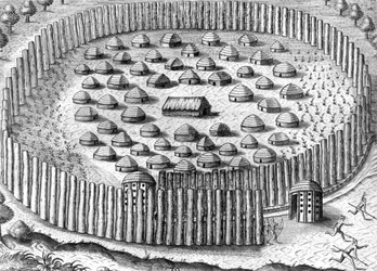 Village des Indiens Timucua