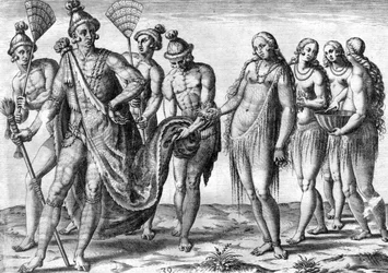 Tribu des Indiens Timucua