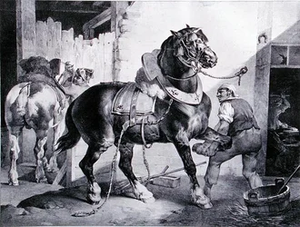 La forge (lithographie)