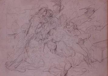 Descente de croix (dessin)