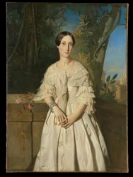 Comtesse de La Tour-Maubourg (Marie-Louise-Charlotte-Gabrielle Thomas de Pange, 1816-1850)