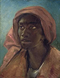 Une jeune femme noire