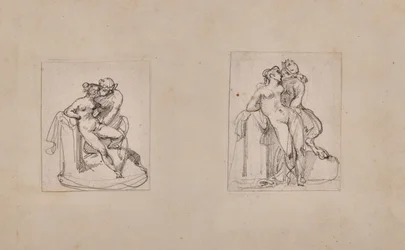 Antiope violée par Jupiter sous la forme d
