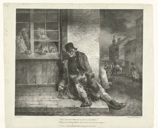 Mendiant Pity the sorrows of a poor old Man! (Divers sujets dessinés d