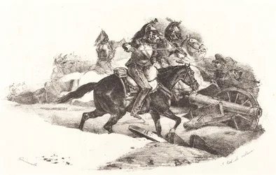Cuirassiers chargeant