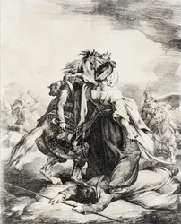 Un Mamelouk venant à la rescousse d
