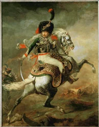 Officier de la garde impériale à cheval ...