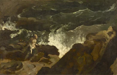 Naufragé sur une plage