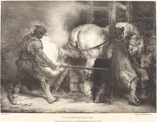 Le maréchal-ferrant flamand