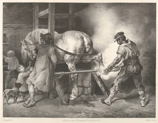 Le maréchal-ferrant flamand