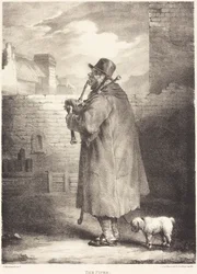 Le joueur de cornemuse
