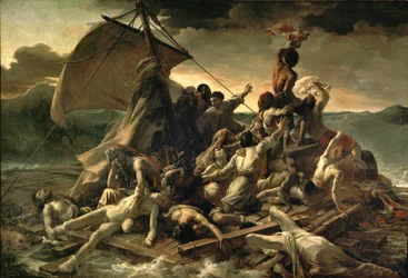 Le radeau de la " Méduse " ...