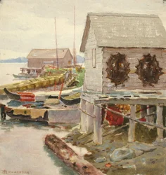 Séchage des peaux, Sitka, ca. 1880-1914