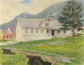 Ancienne maison du gouverneur, Sitka, 1905