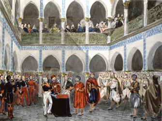 Le gouverneur Clauzel à Alger