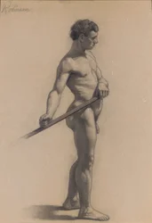 Étude de la figure masculine, 1875