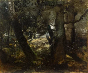Faisanderie dans la forêt de Compiègne