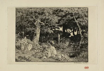 Chênes rocheux