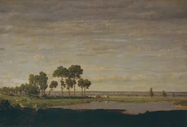 Printemps, étang