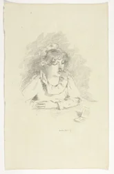 La Liseuse—La Lectrice, à la lumière de la lampe