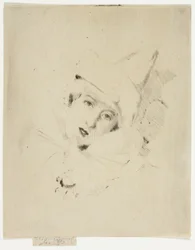Pierrot, Portrait de Madame A. C.