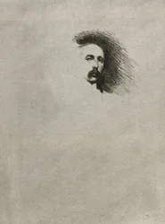 Portrait de Basil Gotto (version noir et blanc)
