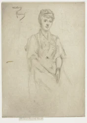 Portrait de Mme Cyprian Williams en costume de fantaisie