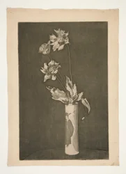 Épreuve pour La Chine (version en noir et blanc)