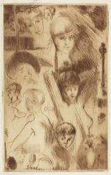 Assiette à croquis, Parson
