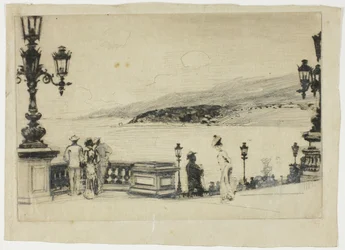 Étude pour La Terrasse, Monte Carlo