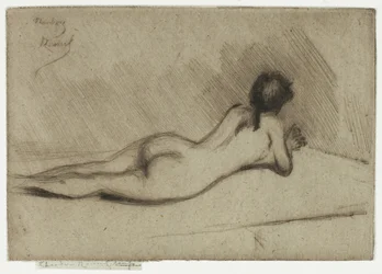 Étude nue d