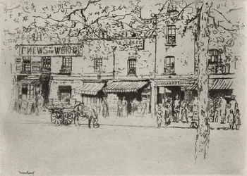 La rue, Chelsea Embankment