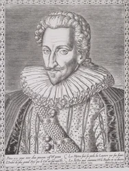 Henri IV (1553-1610) en tant que Roi de Navarre, 1589