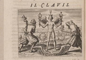 Illustration pour Tripvs avrevs, hoc est, Tres tractatvs chymici selectissimi.., 1618