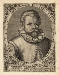 Jan Huyghen van Linschoten, marchand protestant néerlandais
