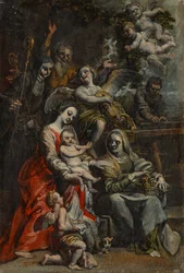 La Sainte Famille avec Sainte Anne, d