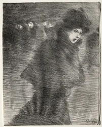 Une femme qui passe
