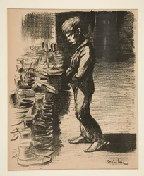 A propos de bottes, couverture pour La Feuille no. 5, 31 décembre 1897