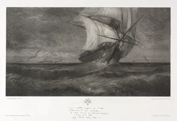 Le Vaisseau fantôme, ou Sur les vagues