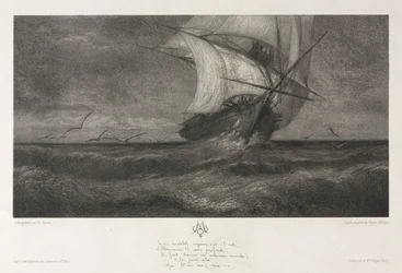 Le Vaisseau Fantôme, ou Sur les Vagues, 1872